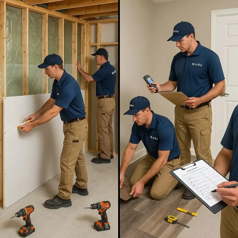 Repairs and Reconstruction process in Gordon, GA